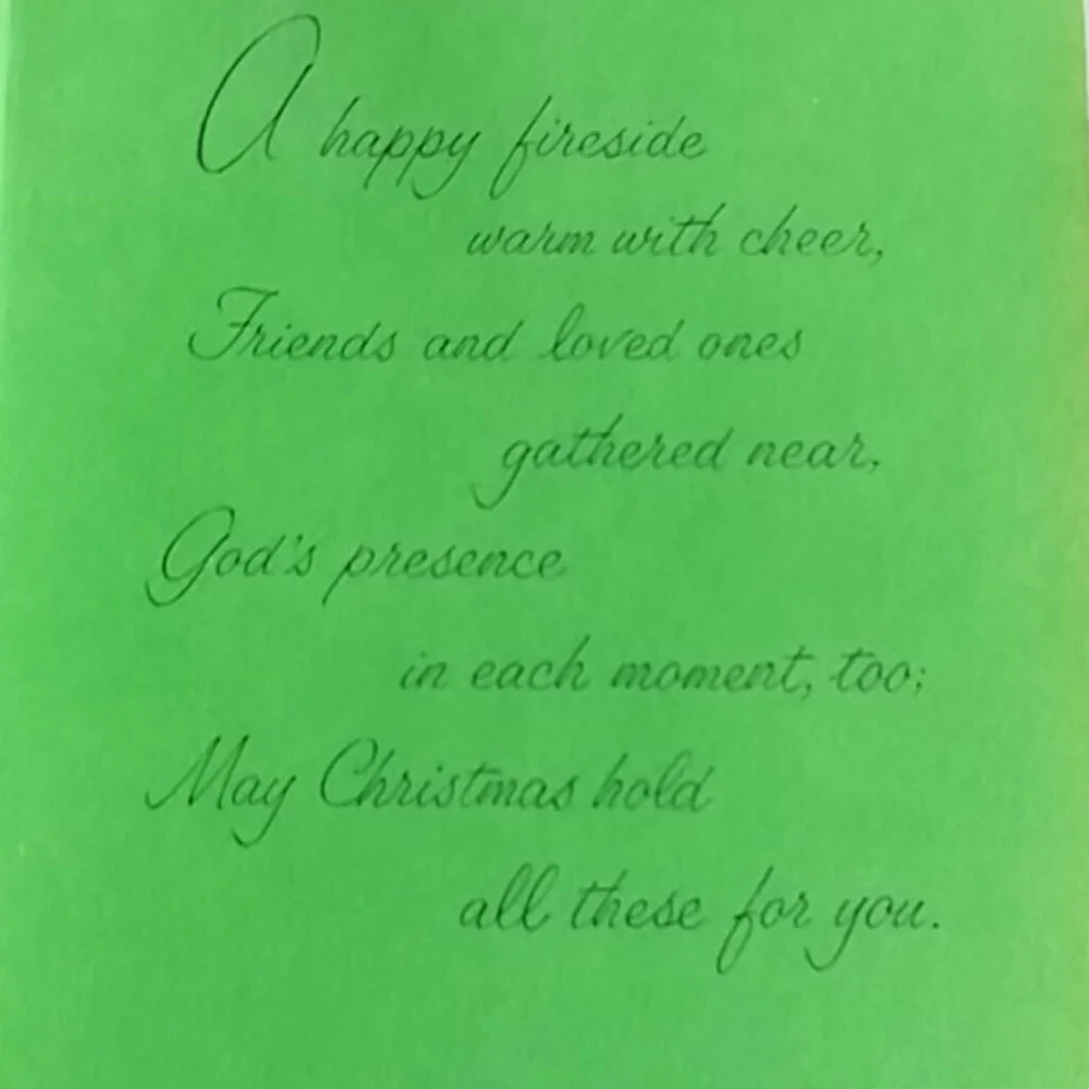 Assortment of five Vintage Greeting Cards.
